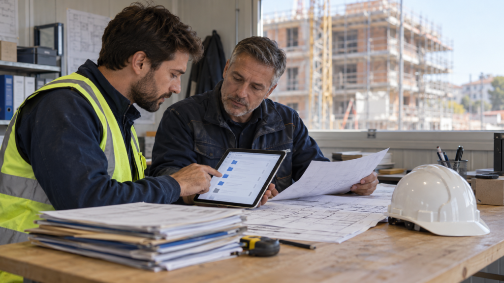 Construction document management: what we discovered by analysing 100+ construction sites in 2026