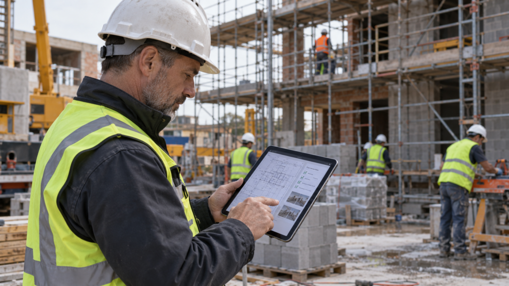 Construction digitalisation: the effective method for reducing paper, travel and waste on site