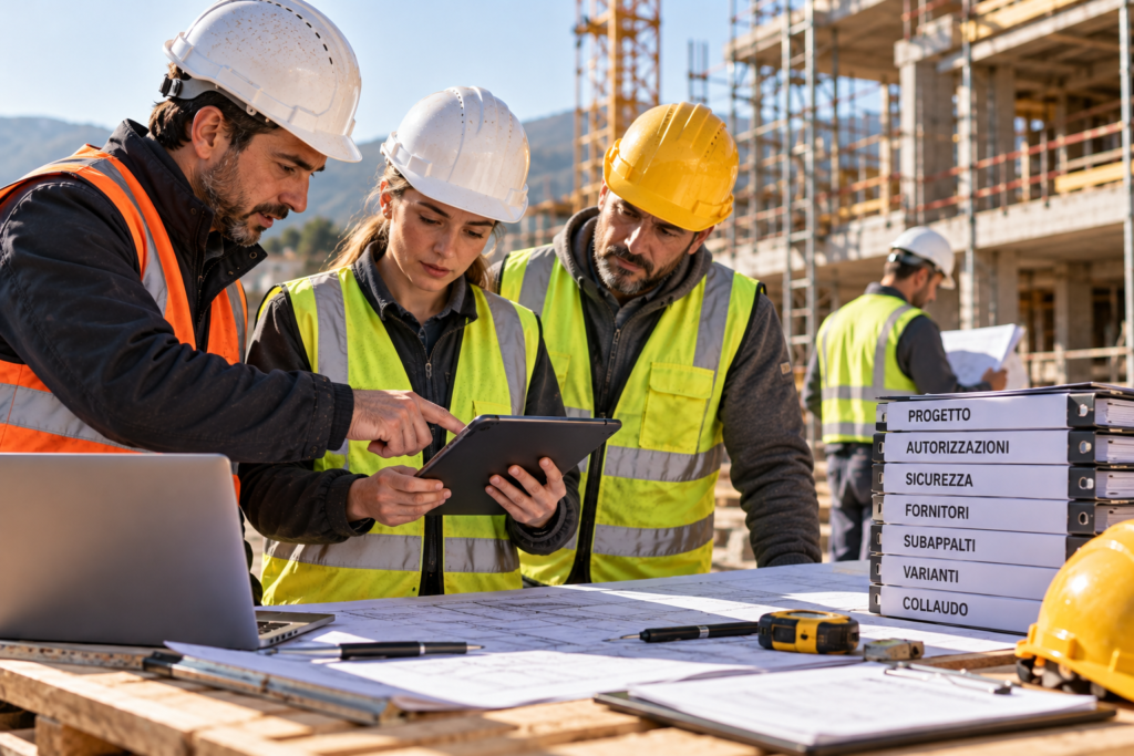 Collaboration sur chantier : la méthode efficace pour organiser documents, rôles et informations